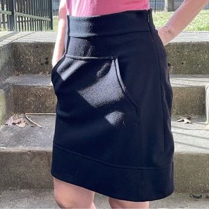 Diane von Furstenberg Wool Pocket Skirt